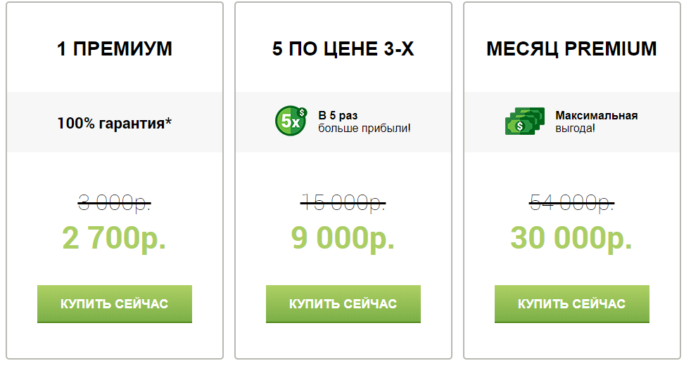 Цена подписки сайта BetFaq