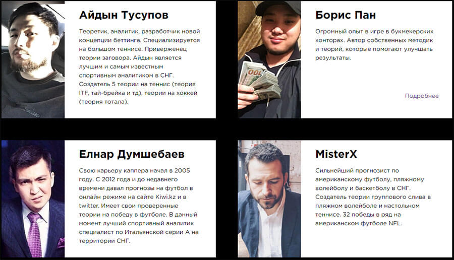 Капперы сайта fuckbet.ru