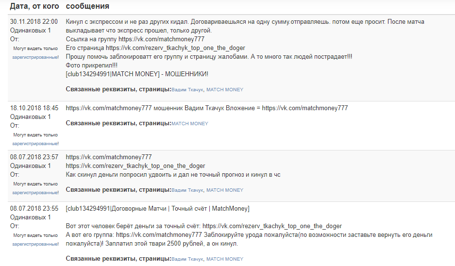 Отзывы о Match Money