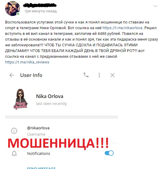 Ника Орлова отзывы