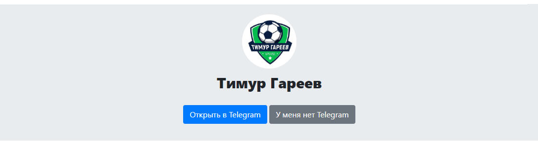 Внешний вид телеграм канала Тимур Гареев
