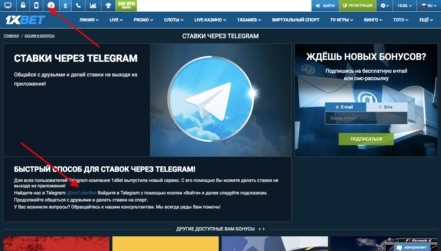 Демо счет в 1xbet