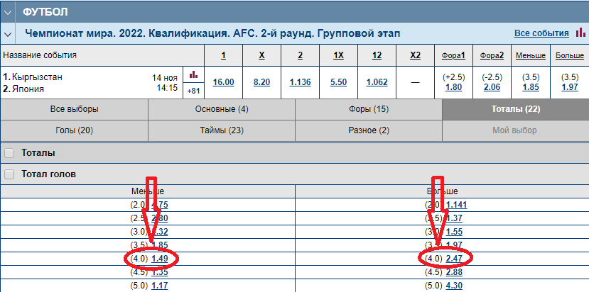 Расчет