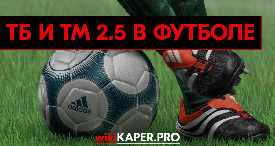ТБ и ТМ 2.5 в футболе