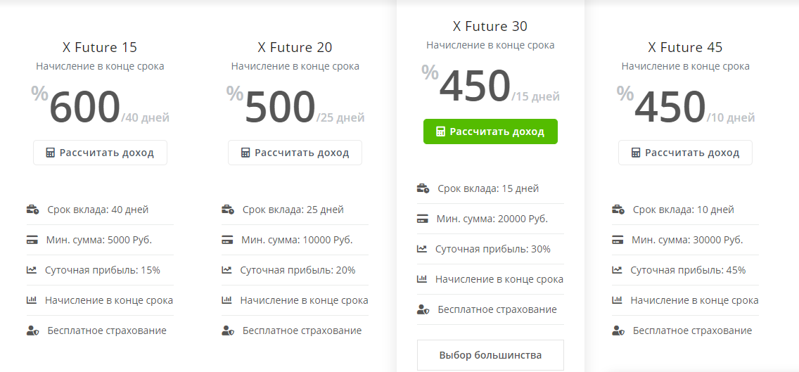 Тарифные планы