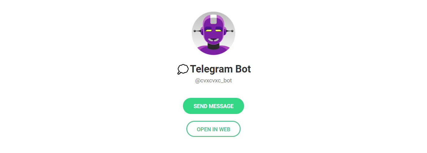 Внешний вид телеграм bot по заработку