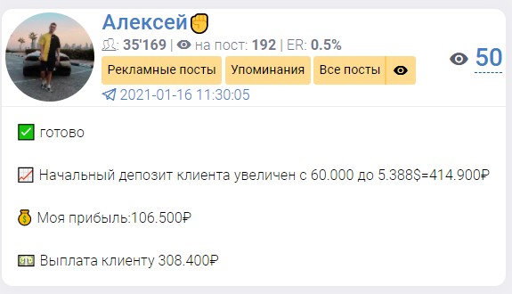 Торговое инвестирование Алексей @AlexyInvest