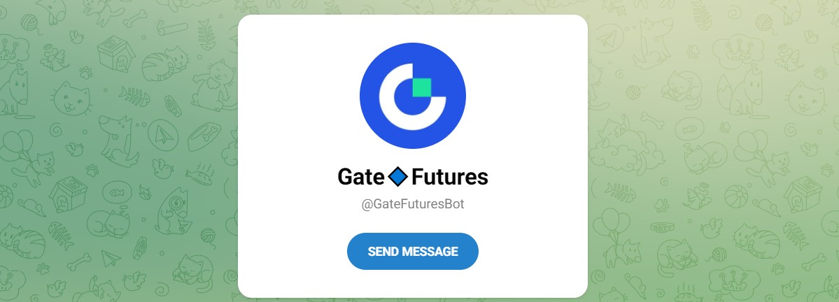Внешний вид телеграм канала Gate Futures