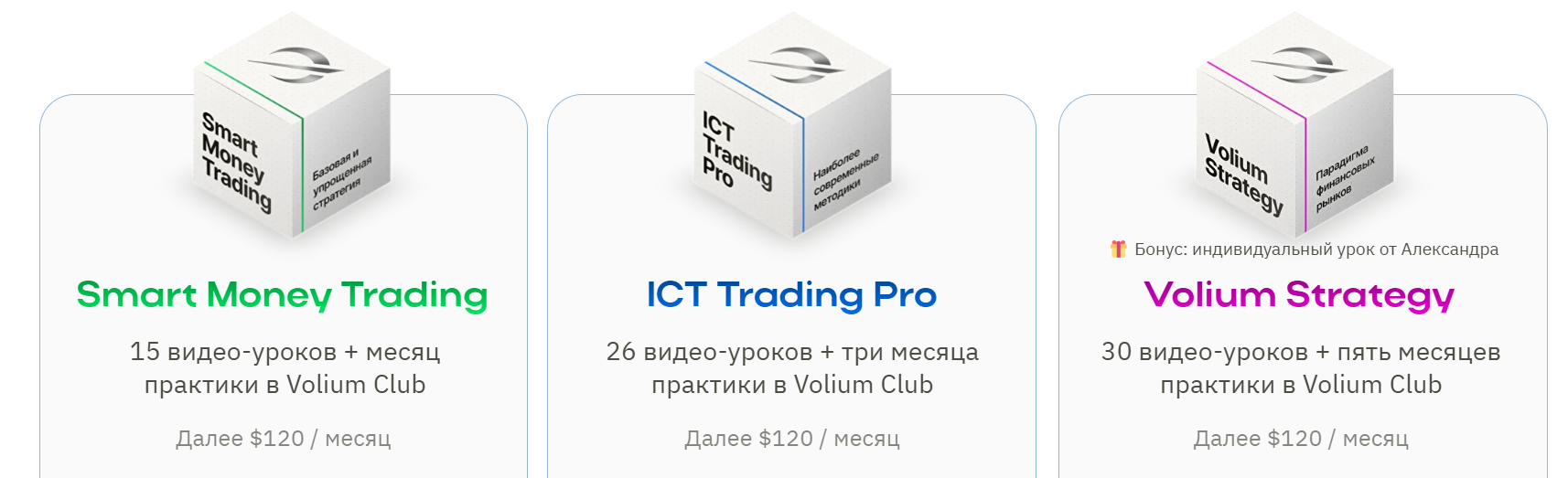 Платное обучение на официальном сайте tradingvolium com