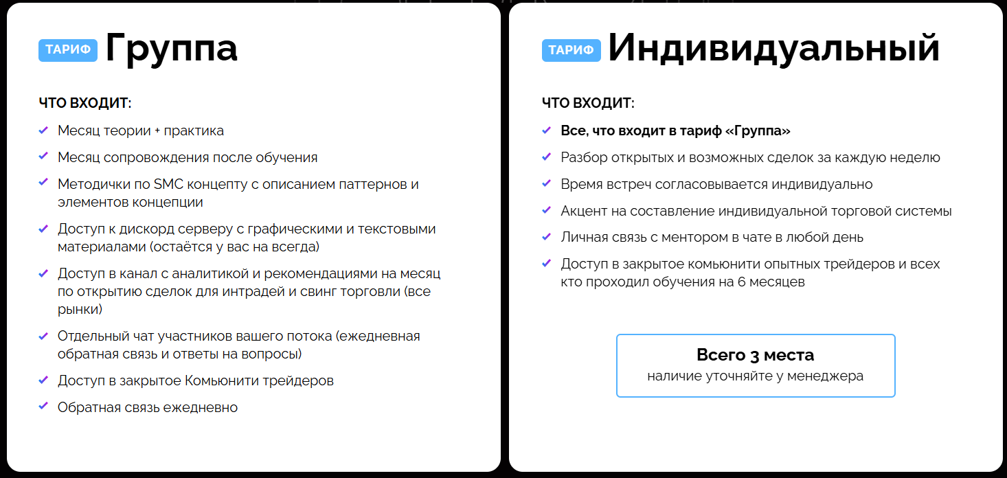 Программа обучения курсу от трейдера Александра Зуева