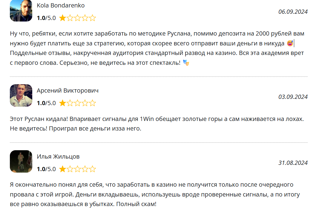 Реальные отзывы о телеграме-канале Academy Pro