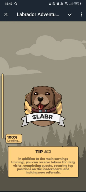 Экспедиция в боте телеграм Labrador Adventures