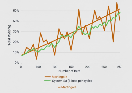 S8 vs. Мартингейл