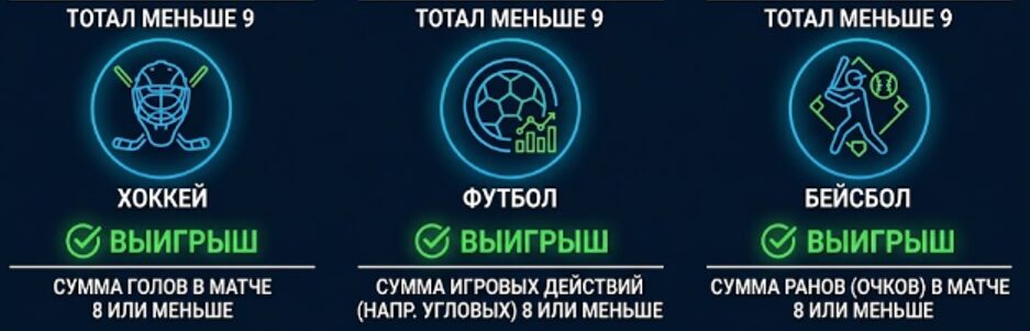ТМ 9 в разных видах спорта
