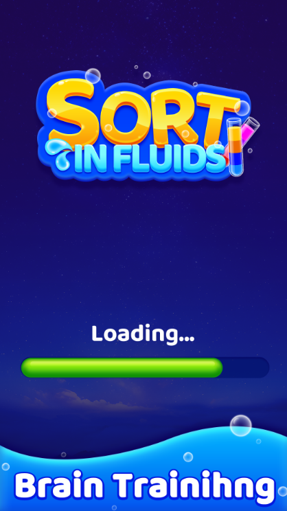 Описание игры Sort in Fluids